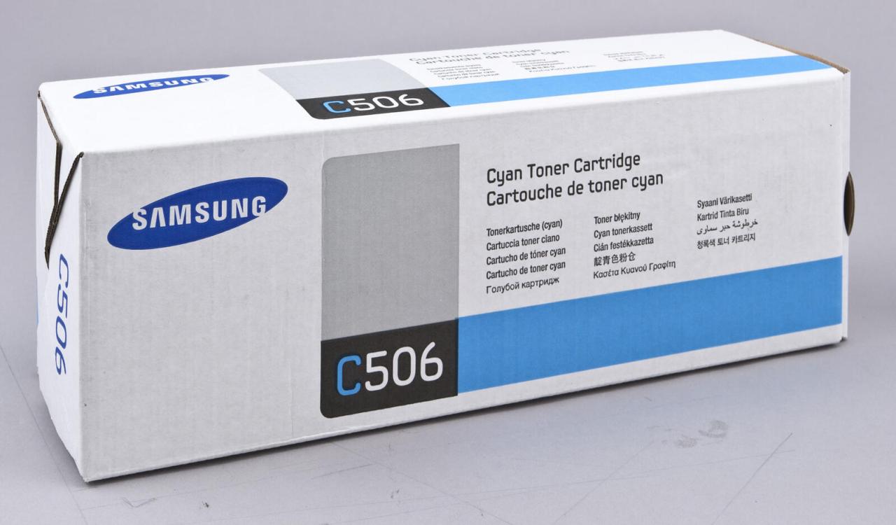 HP Original CLT-C506S Toner cyan 1.500 Seiten (CLT-C506S/ELS) für CLP-680DW/N... von HP Inc.