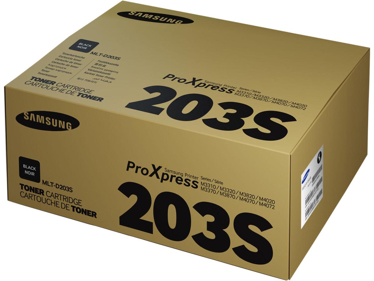 HP Original MLT-D203S Toner schwarz 3.000 Seiten (MLT-D203S/ELS) für ProXpres... von HP Inc.