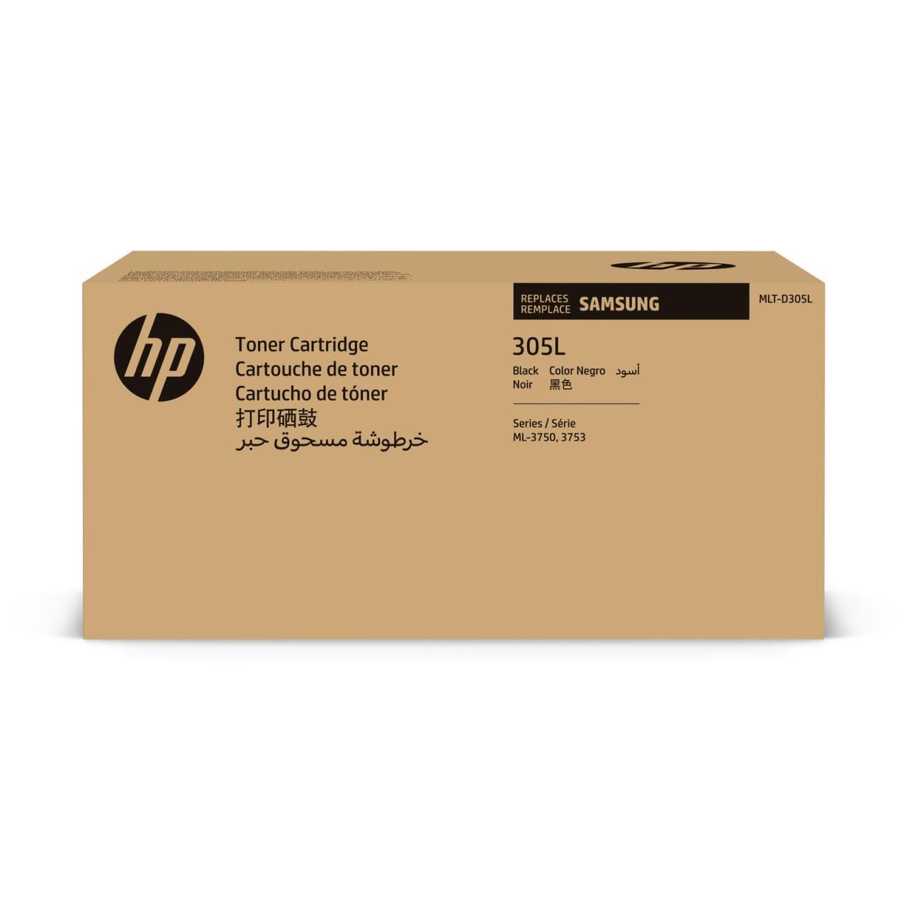 HP Original MLT-D305L Toner schwarz 15.000 Seiten (MLT-D305L/ELS) für ML-3750ND von HP Inc.