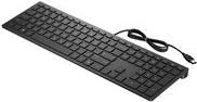 HP Pavilion 300 - Tastatur - USB - Englisch - Jet Black - für OMEN 30L by HP, Victus by HP 16, HP 15, Pavilion Aero 13, Pavilion Gaming TG01 von HP Inc