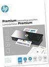 HP Premium - 250 Mikrometer - 25er-Pack - glänzend - durchsichtig - 303 x 426 mm Taschen für Laminierung (9128) von HP Inc