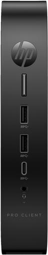 HP Pro t550 - Thin Client - USFF - 1 x Celeron J6412 / 2 GHz - RAM 8GB - Flash 32GB - eMMC - UHD Graphics - 1GbE, Bluetooth 5,2, Wi-Fi 6 - WLAN: 802,11a/b/g/n/ac/ax, Bluetooth 5,2 - IGEL OS - Monitor: keiner - Tastatur: Deutsch (5H0X3EA#ABD) HP Pro t550 - Thin Client - USFF - 1 x Celeron J6412 / 2 GHz - RAM 8GB - Flash 32GB - eMMC - UHD Graphics - 1GbE, Bluetooth 5,2, Wi-Fi 6 - WLAN: 802,11a/b/g/n/ac/ax, Bluetooth 5,2 - IGEL OS - Monitor: keiner - Tastatur: Deutsch (5H0X3EA#ABD) von HP Inc