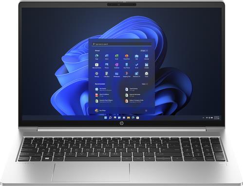 HP ProBook 455 G10 Notebook - Wolf Pro Security - 180°-Scharnierdesign - AMD Ryzen 5 7530U / 2 GHz - Win 11 Pro - Radeon Graphics - 16 GB RAM - 512 GB SSD NVMe - 39.6 cm (15.6) IPS 1920 x 1080 (Full HD) - Wi-Fi 6E, Bluetooth - Pike Silver Aluminium - kbd (9Y6V6AT#ABD) von HP Inc