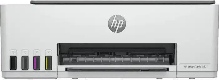 HP Smart Tank 580 All-In-One - Tintenstrahl-Multifunktionsdrucker A4 1.200 x 1.200 dpi 12 Seiten/min (s/w) 5 Seiten/min (Farbe) mit Tintentanks max. Papierzufuhr 100 Blatt WLAN (1F3Y2A) von HP Inc