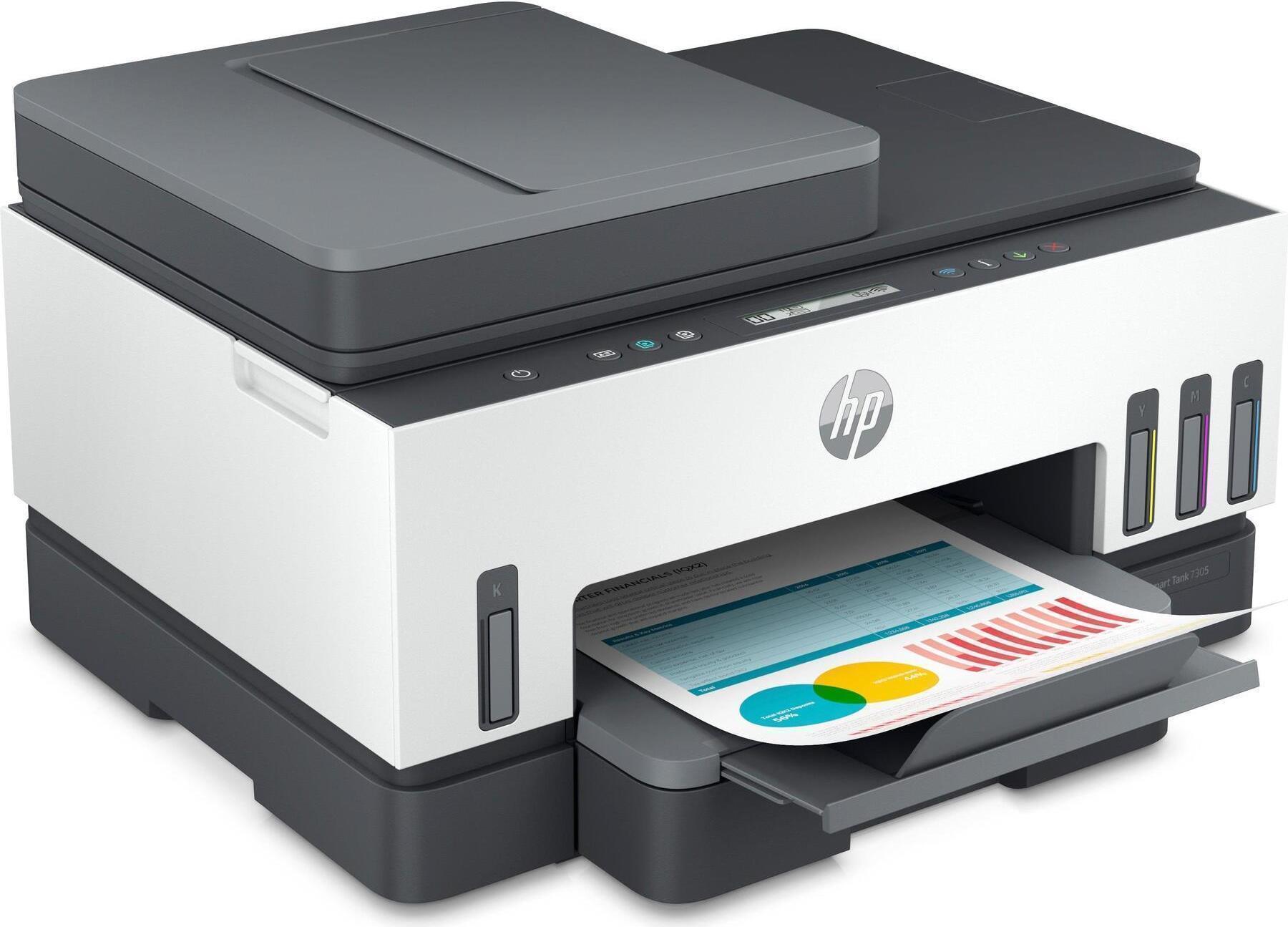 HP Smart Tank 7305 All-in-One A4 color 9ppm Print Scan Copy Light Basalt (28B75A#BHC) von HP Inc