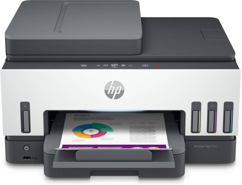 HP Smart Tank 7605 All-in-One Tintentank Multifunktionsgerät von HP Inc.