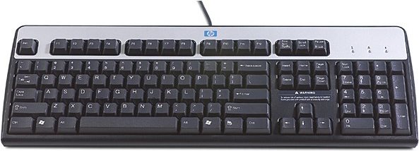 HP - Tastatur - USB - Italienisch - Silber, tiefschwarz - für HP t5570, Workstation Z420, Z620, Z820, HPE t5145, t5540, Compaq Thin Client t5735 von HP Inc