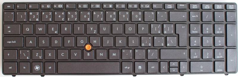 HP - Tastatur - für EliteBook 8560w von HP Inc