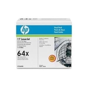 HP Toner CC364XD (64X) - Doppelpack - Schwarz - Kapazität: 24.000 Seiten (CC364XD) von HP Inc