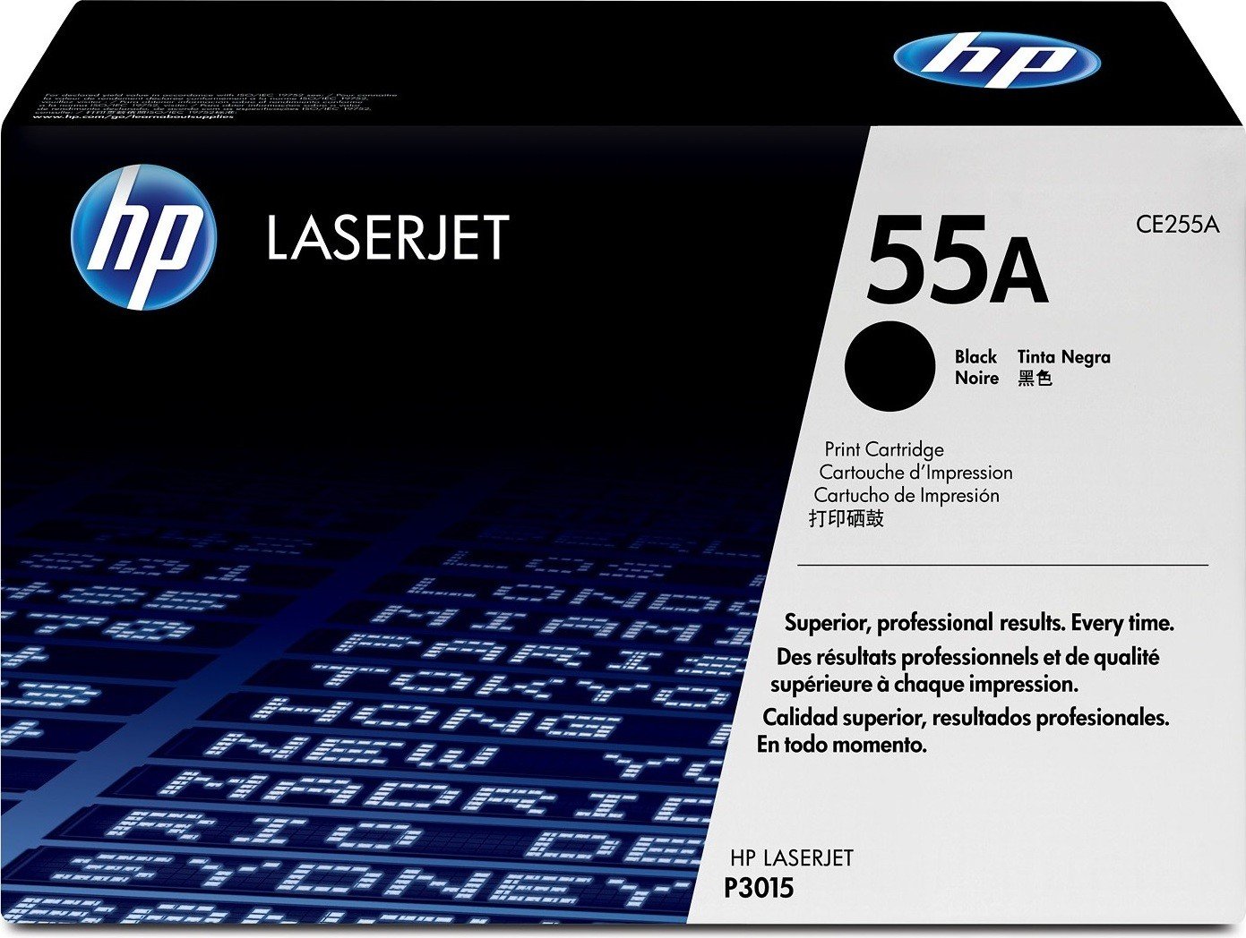 HP Toner CE255A (55A) - Schwarz - Kapazität: 6.000 Seiten (CE255A) von HP Inc