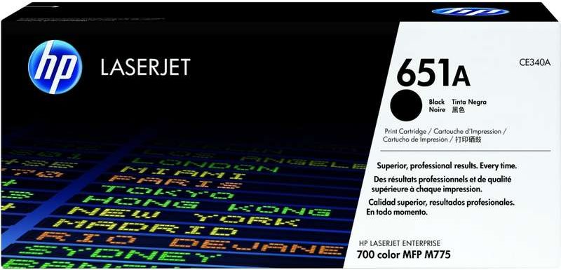 HP Toner CE340A (651A) - Schwarz - Kapazität: 13.500 Seiten (CE340A) von HP Inc