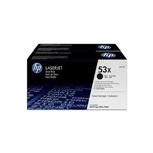 HP Toner Q7553XD (53X) - Doppelpack - Schwarz - 2x 7.000 Seiten (Q7553XD) von HP Inc