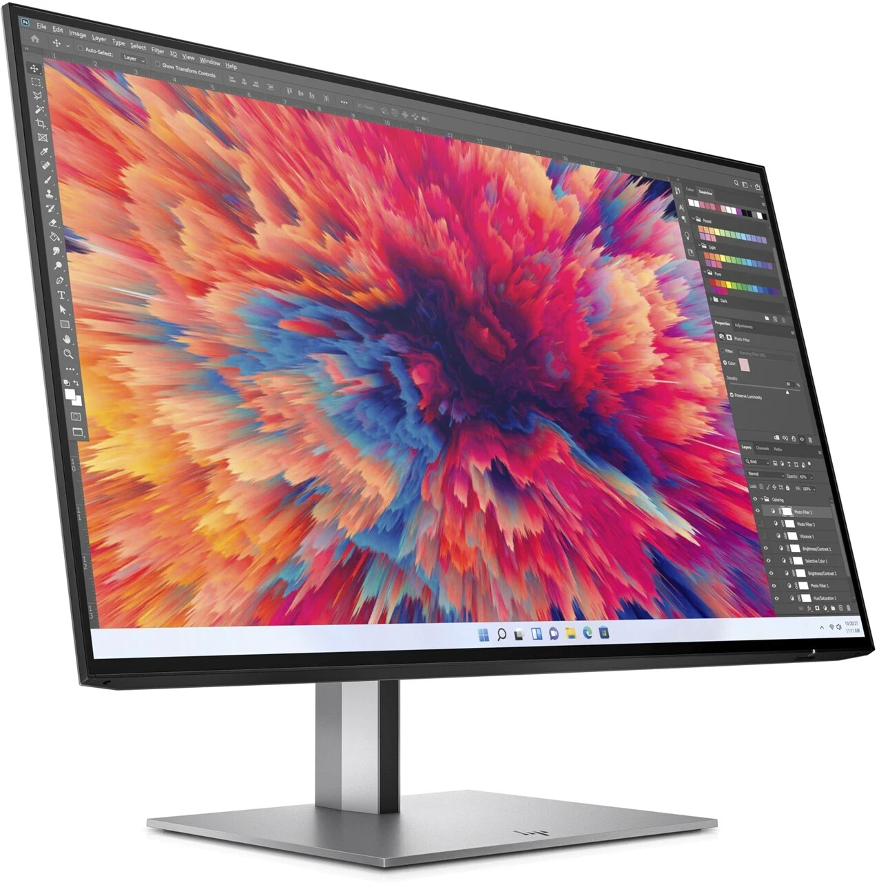 HP Z24q G3 Computerbildschirm 60,5 cm (23.8) 2560 x 1440 Pixel Quad HD Silber (4Q8N4AA#ABB) von HP Inc
