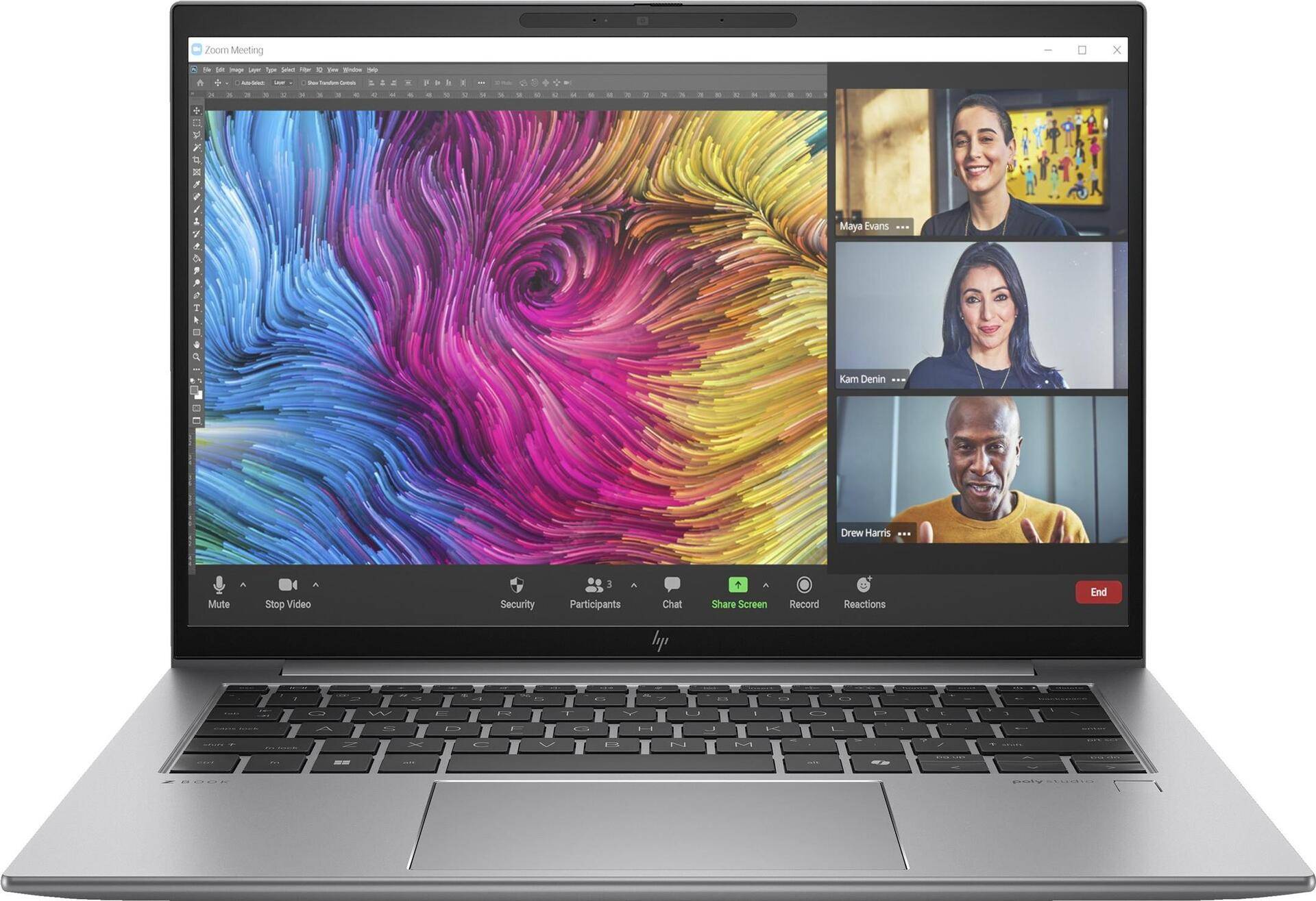 HP ZBook Firefly 14 G11 Mobile Workstation - Wolf Pro Security - Intel Core Ultra 7 155H / 1.4 GHz - Win 11 Pro - Intel Arc Graphics - 32 GB RAM - 1 TB SSD NVMe, TLC - 35.6 cm (14) IPS 2560 x 1600 (WQXGA) @ 120 Hz - Wi-Fi 6E, Bluetooth 5.3 WLAN-Karte - 5 (86B03EA#ABD) von HP Inc