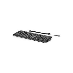 HPE Standard - Tastatur - USB - Spanisch - Silber, Carbonite - für MultiSeat t200, Compaq Business Desktop dc7700, Flexible Thin Client t510 von HP Inc