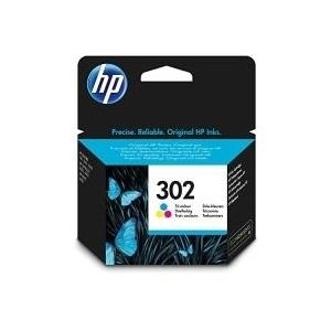 Hewlett-Packard HP 302 - Farbe (Cyan, Magenta, Gelb) - Original - Tintenpatrone (F6U65AE#UUS) von HP Inc