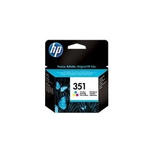 Hewlett-Packard HP 351 - CB337EE - Druckerpatrone - 1 x Farbe (Cyan, Magenta, Gelb) - 170 Seiten - für Officejet J6415, Photosmart C4382, C4384, C4450, C4470, C4472, C4524, C4585, C5225, C5288 (CB337EE#UUS) von HP Inc