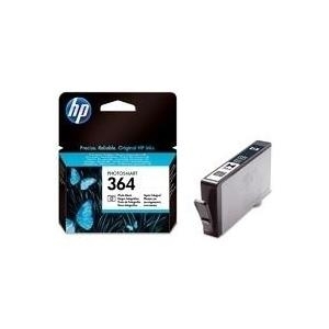 Hewlett-Packard HP 364 - CB317EE - Druckerpatrone für Drucker mit 5 Patronen - 1 x Photo schwarz - 130 Seiten - für Photosmart 55XX B111, 6520, 7510 C311, 7520, Premium TouchSmart Web C309, Wireless B110 (CB317EE#BA1) von HP Inc