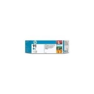 Hewlett-Packard HP 91 - Druckerpatrone - 1 x pigmentiertes Zyan (C9467A) von HP Inc