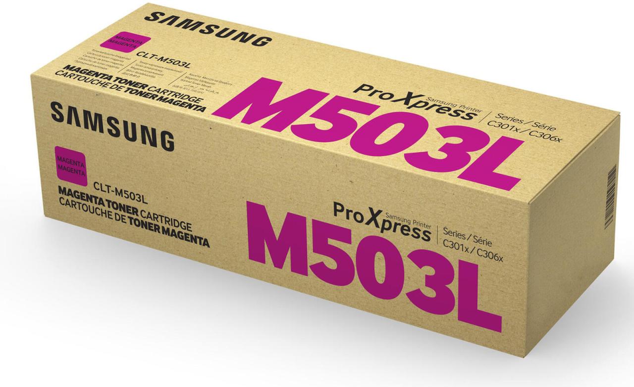 Samsung Original CLT-M503L Toner magenta 5.000 Seiten (CLT-M503L/ELS) für SL-... von HP Inc.
