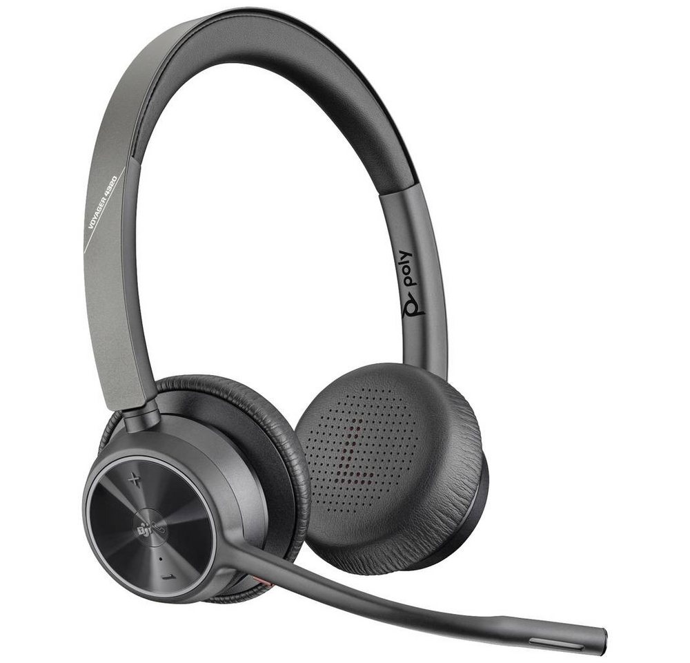 HP Poly Poly BT Headset USB-A/C Teams (Retail Kopfhörer HP Poly Poly BT Headset USB-A/C Teams (Retail Kopfhörer von HP Poly