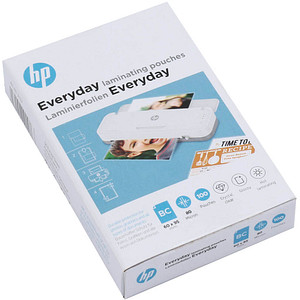 100 HP Everyday Laminierfolien glänzend für Visitenkartenformat 80 micron 100 HP Everyday Laminierfolien glänzend für Visitenkartenformat 80 micron von HP