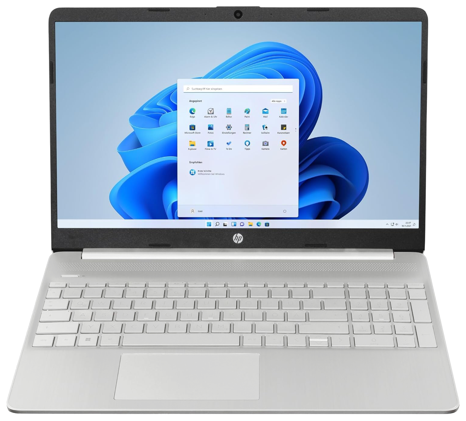 15s 2021 R5 5500U 16 GB / 1 TB SSD W11H 15s-eq2661ng QWERTZ 15s 2021 R5 5500U 16 GB / 1 TB SSD W11H 15s-eq2661ng QWERTZ von HP