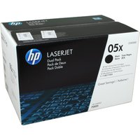 2 HP Toner CE505XD  05X  schwarz von HP