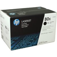 2 HP Toner CF280XD  80X  schwarz von HP