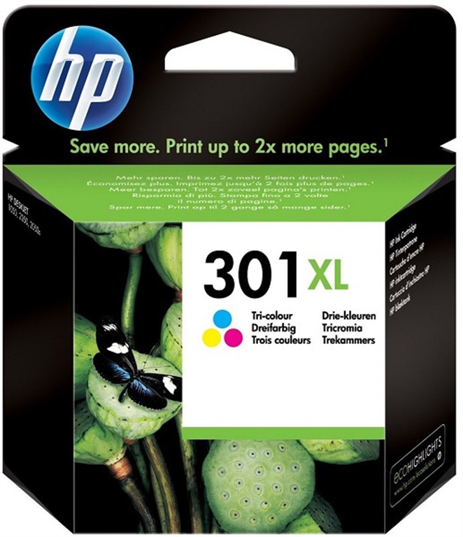 HP 301XL Tri-color Ink Cartridge (3-farbig) HP 301XL Tri-color Ink Cartridge (3-farbig) von HP