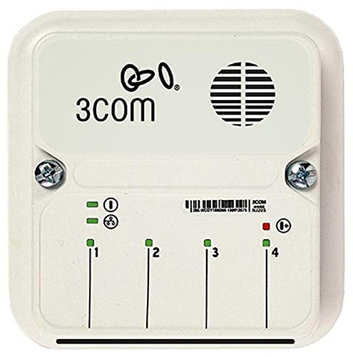 3Com 3CNJ225FX 4-Port-Switch Fast Ethernet, In The Wall MGD ST von HP