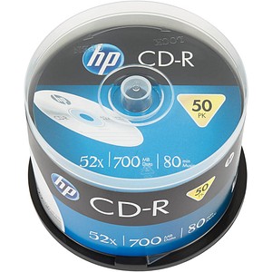 50 HP CD-R 700 MB von HP