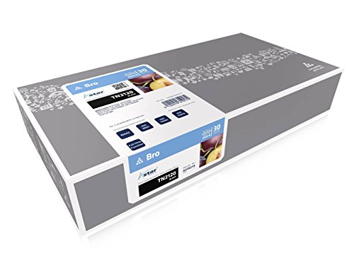 ASTAR AS19214 Toner kompatibel zu BROTHER TN2120 5200 Seiten, Schwarz, XXL (100% Mehrleistung) von Astar