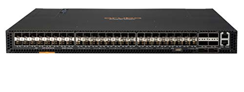 Aruba HPE 8320 C3 Switch, Management, 48 x 10 Gigabit SFP+ + 6 x 40 Gigabit QSFP+ Rackmontage, TAA Konformität, mit 2 x X371 400 W AC Power Supply, 5 x X721 Front-to-Back FA von HP