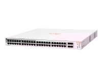 Aruba Instant On 1830 48G 24p Class4 PoE 4SFP 370W, Managed, L2, Gigabit Ethernet (10/100/1000), Power over Ethernet (PoE), Rack-Einbau, 1U von HP