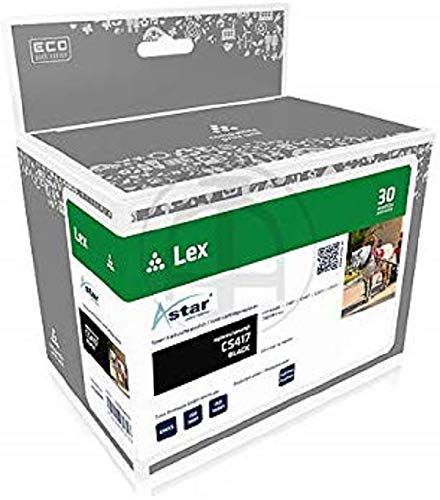 Astar AS20009 passend für Lexmark CS417 Toner Schwarz kompatibel zu 71B2HK0 6000 Seiten von HP