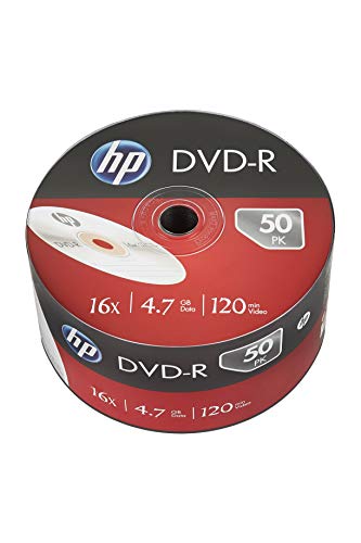 DVD-R HP 4,7 GB (120min) 16x 50-Spindle Bulk von HP