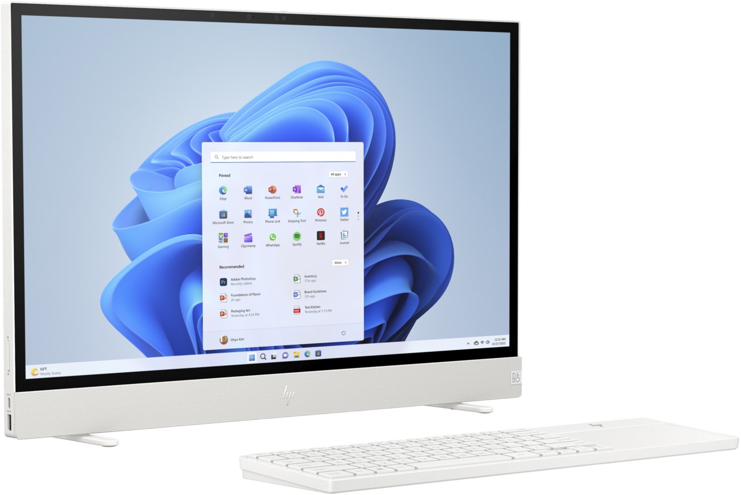 ENVY Move 24-cs0000ng (8Z927EA) All in One muschelweiß von HP