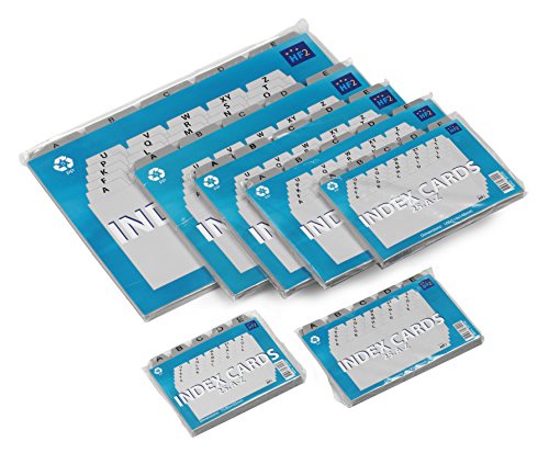 HF2 Karteikarten A-Z 85x105 mm. Grau von HP