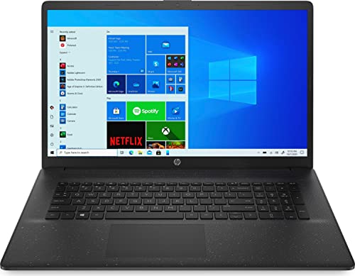 HP (17,3 Zoll HD+ Notebook (Intel Celeron N4120 Quad-Core, 2.60 GHz, 8 GB DDR4, 256 GB SSD, Intel HD605, HDMI, Webcam, Bluetooth, USB 3.0, WLAN, Windows 11 Prof. 64 Bit, 7412 von HP