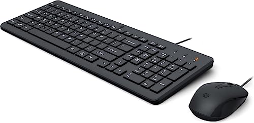 HP 100 Wired Mouse and Keyboar, 240J7AA#ABB von HP