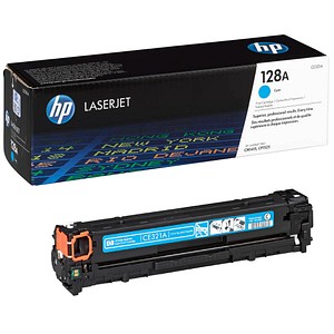 HP 128A (CE321A) cyan Tonerkartusche von HP