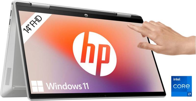 HP Pavilion 14-ek1274ng Convertible Notebook (35,6 cm/14 Zoll, Intel Core i7 1355U, Iris Xe Graphics, 512 GB SSD) von HP