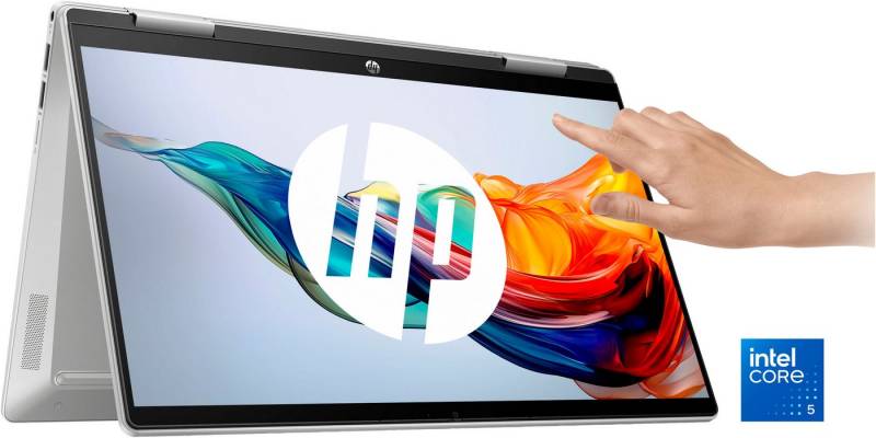 HP 14-ek20 Notebook (35,6 cm/14 Zoll, Intel Core 5 120U, Intel Graphics, 512 GB SSD, 14-ek2055ng) von HP