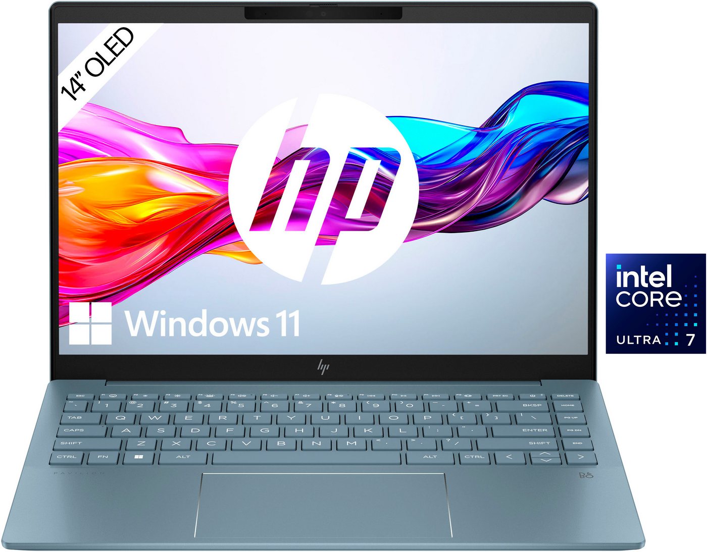 HP 14-ew1077ng Notebook (35,6 cm/14 Zoll, Intel Core Ultra 7 155H, ARC, 1000 GB SSD) von HP