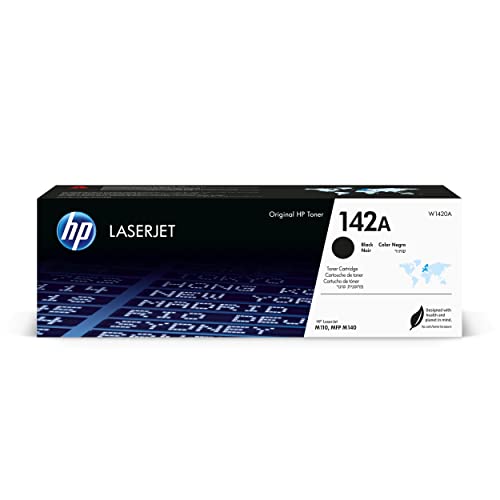 HP 142A Schwarz Original LaserJet Tonerkartusche für HP LaserJet M110we, M110w, MFP M140we und MFP M140w von HP