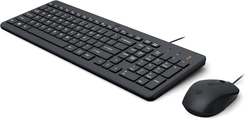 HP 150 Maus und Tastatur mit Kabel von HP