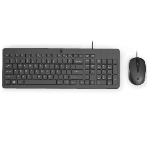 HP 150 kabelgebundenes Tastatur & Maus-Set HP 150 kabelgebundenes Tastatur & Maus-Set von HP