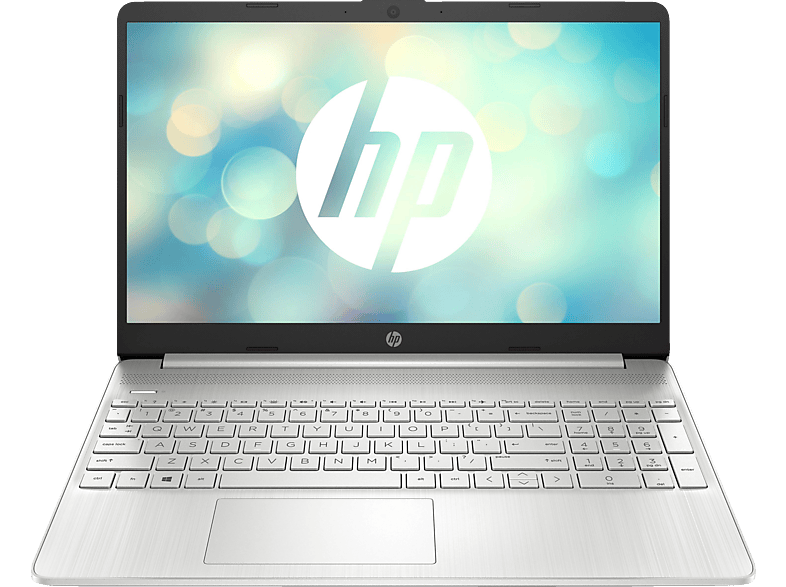 HP 15s-eq2356ng, Notebook, mit 15,6 Zoll Display, AMD Ryzen™ 5 5500U Prozessor, 8 GB RAM, 512 SSD, Radeon™ Onboard Graphics, Silber, Windows 11 Home von HP