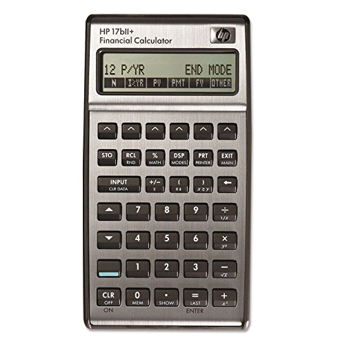 HP-17 B II Plus Hewlett Packard Finanzrechner Eingabelogik: Algebraisch/UPN von HP